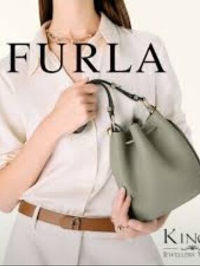 Furla-Sfera Mini Bucket Bag (Green 💚)